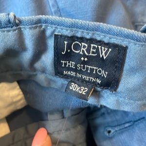 Blue j crew Mens pants. Never worn, brand new with tags. 30x32